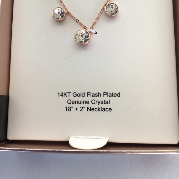 BELIEVE BY BRILLIANCE CRYSTAL NECKLACE NWT - Picture 7 of 10